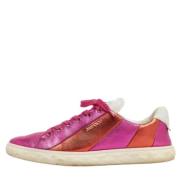 Jimmy Choo Pre-owned Pre-owned Laeder sneakers Multicolor, Dam