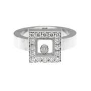 Chopard Pre-owned Pre-owned Vitt guld ringar Gray, Dam