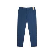 At.P.Co Blå Bomulls Chino Byxor Blue, Herr