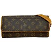 Louis Vuitton Vintage Pre-owned Canvas louis-vuitton-vskor Brown, Dam