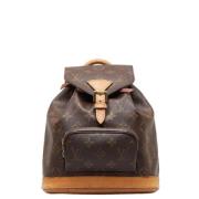 Louis Vuitton Vintage Pre-owned Canvas ryggsckar Brown, Dam