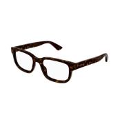 Gucci Stilfull Havana Ram Glasögon Brown, Unisex