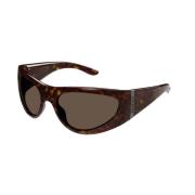Gucci Brun Havana Solglasögon Gg1575S 002 Brown, Unisex