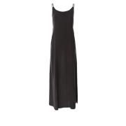 Karl Lagerfeld Strappy Beach Maxi Klänning Black, Dam