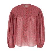 Isabel Marant Étoile Stilfull TOP för Trendsetters Multicolor, Dam