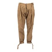 Xagon Man Trendiga Drop-Crotch Byxor Beige, Herr