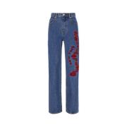 Alexander Wang Klassiska Denim Jeans för Vardagsbruk Blue, Dam
