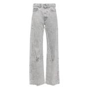 Y/Project Snap Off Chap Jeans Gray, Dam