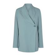 Remain Birger Christensen Teal Viv Blazer Blue, Dam