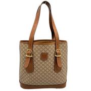 Celine Vintage Pre-owned Canvas celine-vskor Beige, Dam