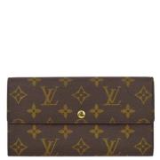 Louis Vuitton Vintage Pre-owned Laeder plnbcker Brown, Dam