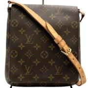 Louis Vuitton Vintage Pre-owned Canvas louis-vuitton-vskor Brown, Dam