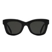 Retrosuperfuture Svarta XOR Solglasögon Stilfull Modell Black, Unisex