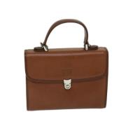 Burberry Vintage Pre-owned Laeder handvskor Brown, Dam