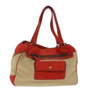 Prada Vintage Pre-owned Canvas totevskor Multicolor, Dam