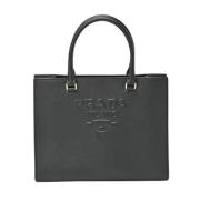 Prada Vintage Pre-owned Laeder prada-vskor Black, Dam