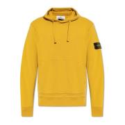 Stone Island Hoodie Yellow, Herr