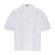 Versace Skjorta med öppet mönster White, Dam