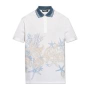 Versace Polo med logotyp White, Herr