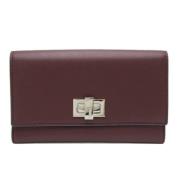 Fendi Vintage Pre-owned Laeder plnbcker Brown, Dam