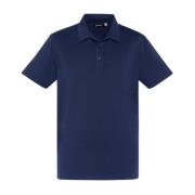 Schott NYC Bomull Jersey Polo - Blå Blue, Herr