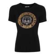 Roberto Cavalli Svarta T-shirts och Polos för Kvinnor Black, Dam