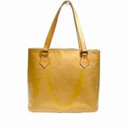 Louis Vuitton Vintage Pre-owned Laeder louis-vuitton-vskor Beige, Dam