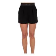 Elisabetta Franchi Short Shorts Black, Dam