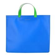 Comme des Garçons Blå Orange Super Fluo Plånböcker Ss21 Blue, Herr