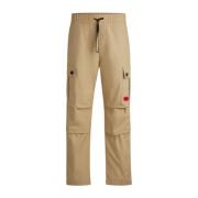 Hugo Boss Beige Cargo Byxor Garlo233 Beige, Herr