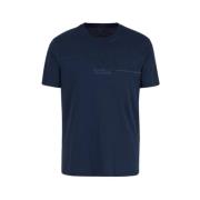 Armani Exchange Stilren T-shirt för Män Blue, Herr