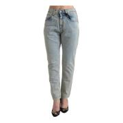 Dolce & Gabbana Blå Skinny Jeans Dragkedja Italien Blue, Dam