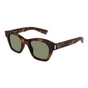 Saint Laurent Klassiska solglasögon Light Havana/Grey Green Brown, Uni...