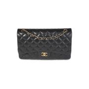 Chanel Vintage Pre-owned Laeder chanel-vskor Black, Dam