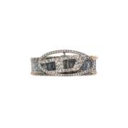 Diesel Denim Bälte B-1Dr Strass Blue, Dam