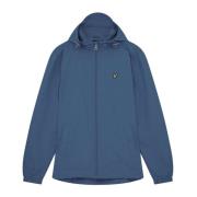 Lyle & Scott Lättvikts huva jacka Blue, Herr