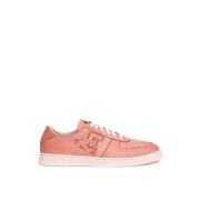 Etro Rosa Läder Sneaker Pegaso Pink, Herr