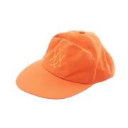 Hermès Vintage Pre-owned Tyg hattar-och-kepsar Orange, Dam