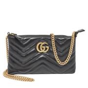 Gucci Vintage Pre-owned Laeder axelremsvskor Black, Dam