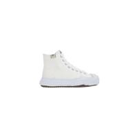 Mihara Yasuhiro Vita High-Top Canvas Sneakers White, Dam