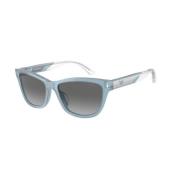 Emporio Armani Blå Gradient Solglasögon Ea4227U 609611 Blue, Dam