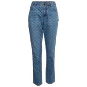 Chanel Vintage Pre-owned Denim jeans Blue, Dam