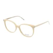 Saint Laurent Mode Glasögon SL 39 Beige, Dam