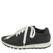 Prada Vintage Pre-owned Nylon sneakers Black, Dam