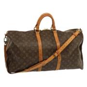 Louis Vuitton Vintage Pre-owned Canvas handvskor Brown, Dam