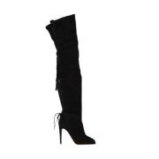 Aquazzura Pre-owned Pre-owned Mocka stvlar Black, Dam