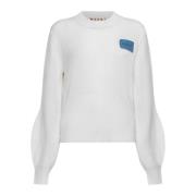 Marni Fashionable Sweater Picks White, Dam