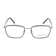 Armani Fyrkantig ram glasögon Gray, Unisex