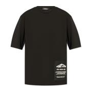 Dsquared2 T-shirt med logopatch Black, Herr