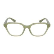 Emporio Armani Stiliga Cat-Eye Glasögon Green, Unisex